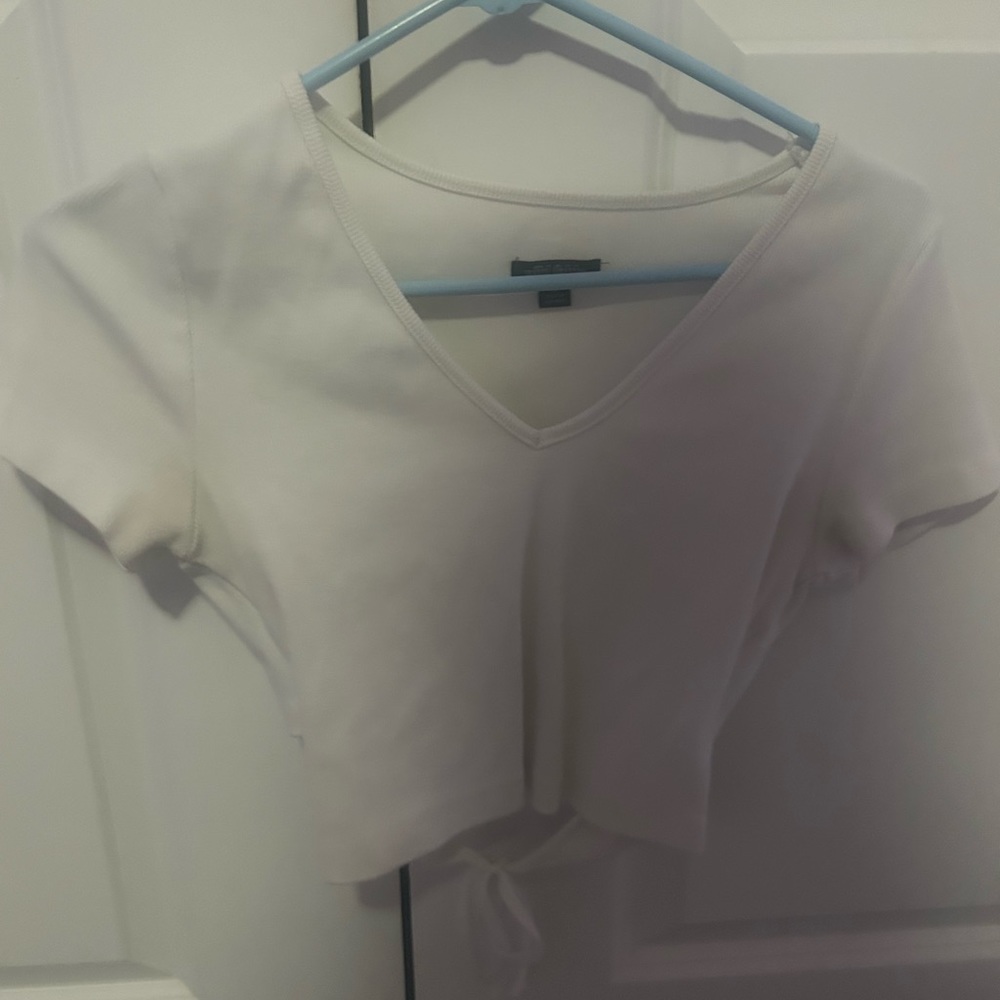 Target open back t shirt
